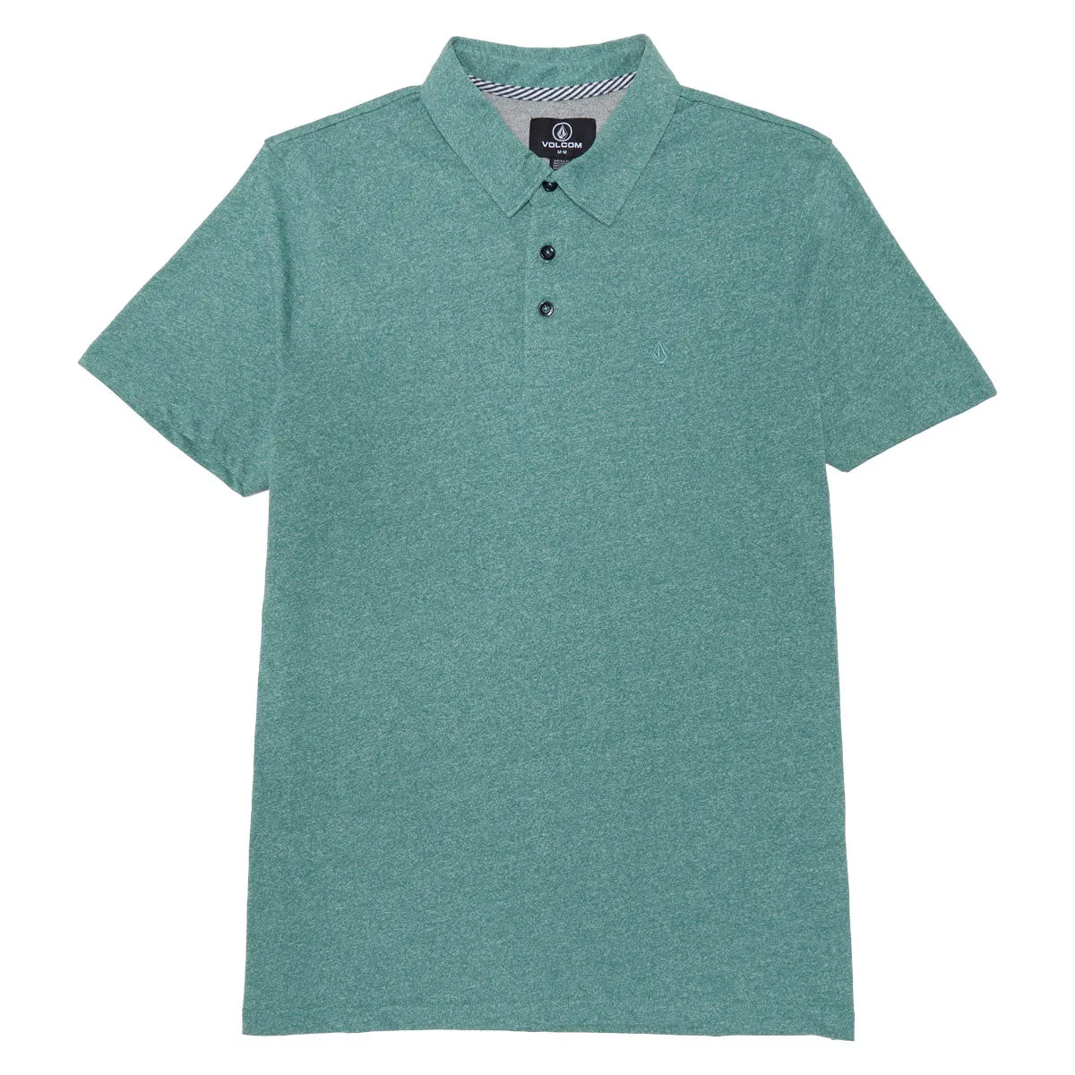 Volcom Wowzer Polo Shirt - Biscay Green Weekend Vibes Outdoor Gear