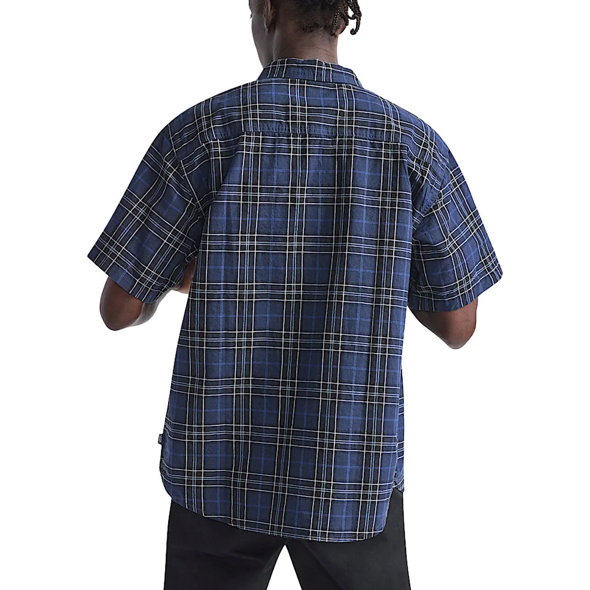 Vans Lawson Plaid Shirt - Parisian Night/Black Abrasion resistant