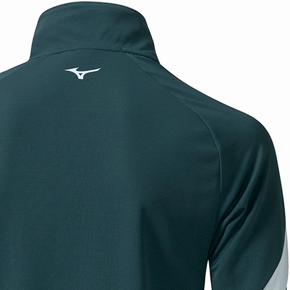 product smooth sleekness Mizuno Breath Thermo Drop 1/4 Zip Pullover - Navy