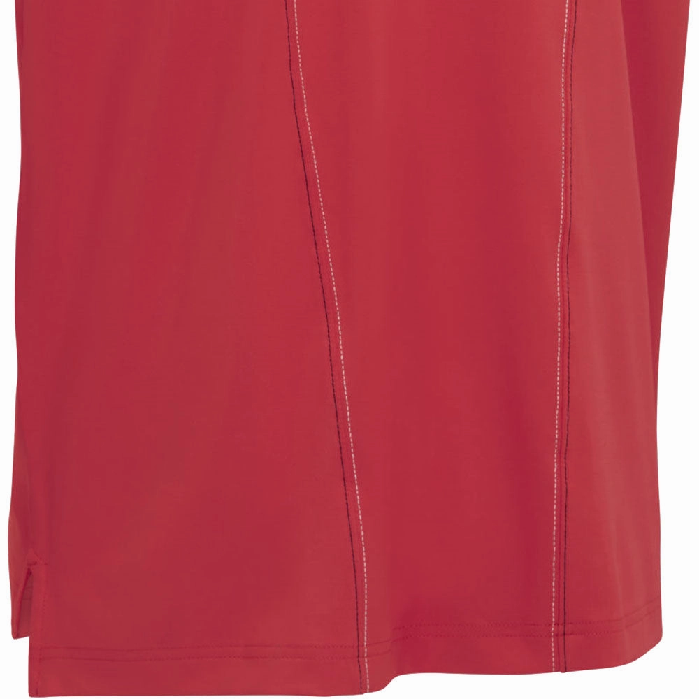 FadeResistant Callaway Contrast Stitch Colour Block Polo Shirt - Teaberry