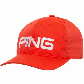 Ping Classic Lite Cap - Red/White Timeless Trend Effortlessly Stylish