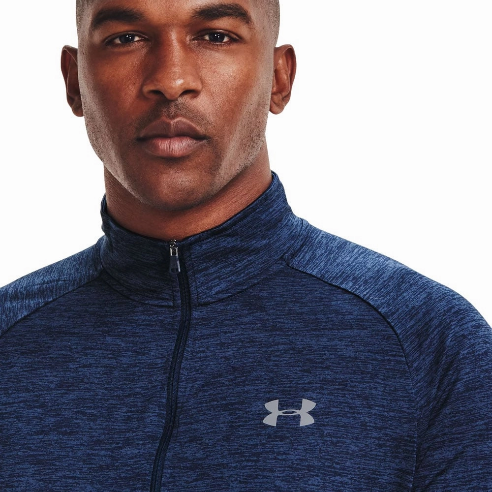 Daily Fit Under Armour Tech 2.0 1/2 Zip Pullover - Academy/Steel