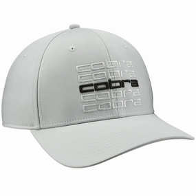Active Fit Cobra Repeat Cap - Ash Gray/Puma Black
