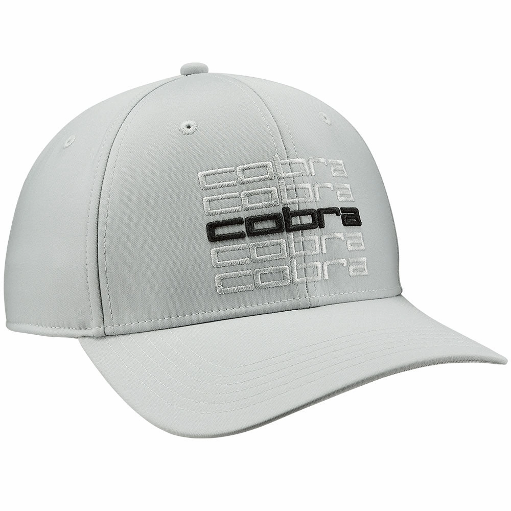 Active Fit Cobra Repeat Cap - Ash Gray/Puma Black