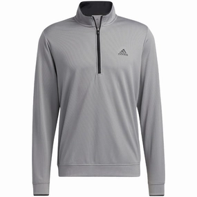 product eyewear protection adidas Lightweight 1/4 Zip Pullover - Grey Three/Black