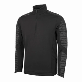Layer Essential Breathable Galvin Green Duke Insula Pullover - Black