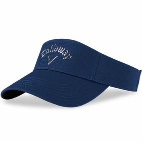 Callaway Liquid Metal Visor - Dark Navy/Silver Active Life Curved brim