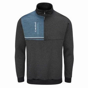 watch accents casual party Stuburt Roxham Sweater - Onyx Marl