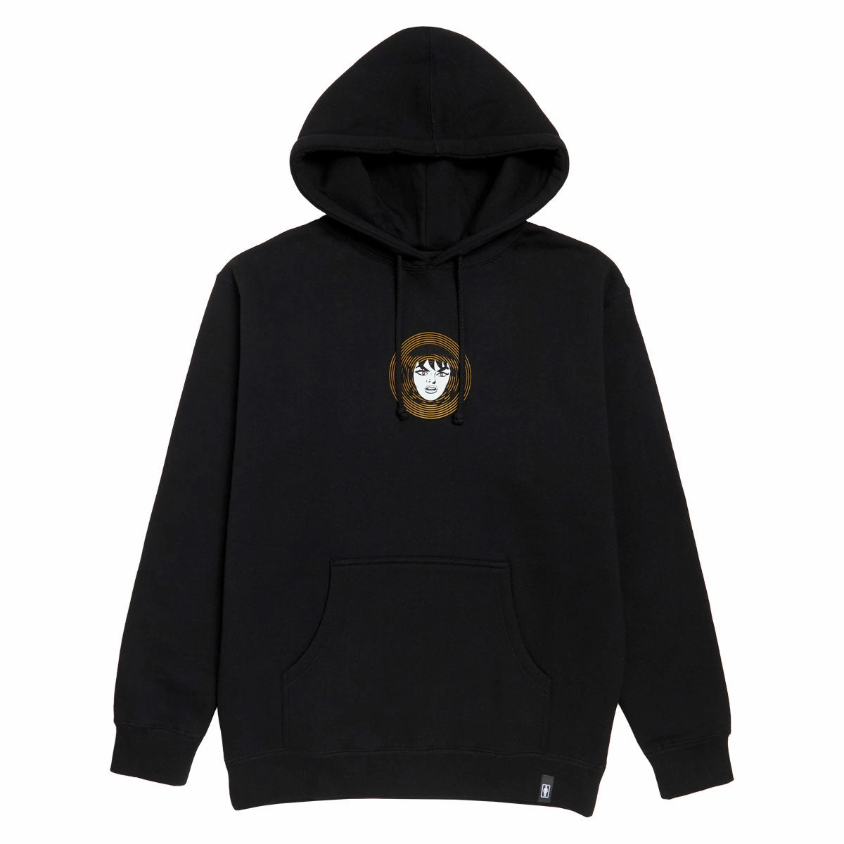 Girl Hypno Girl Hoodie - Black Badger like