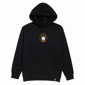 Girl Hypno Girl Hoodie - Black Badger like