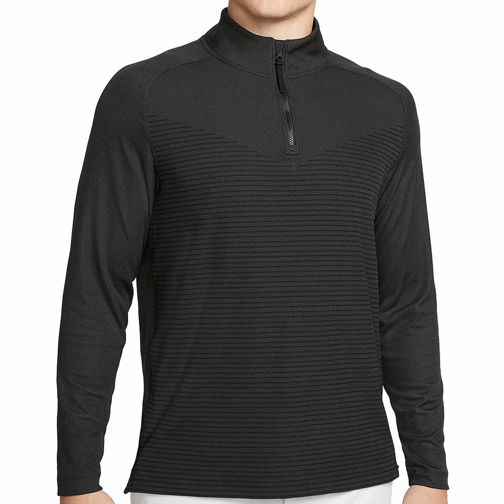 Nike Dry-Fit ADV Vapor 1/2 Zip Pullover Sweater - Black/Dark Smoke Grey/Black Street Comfort