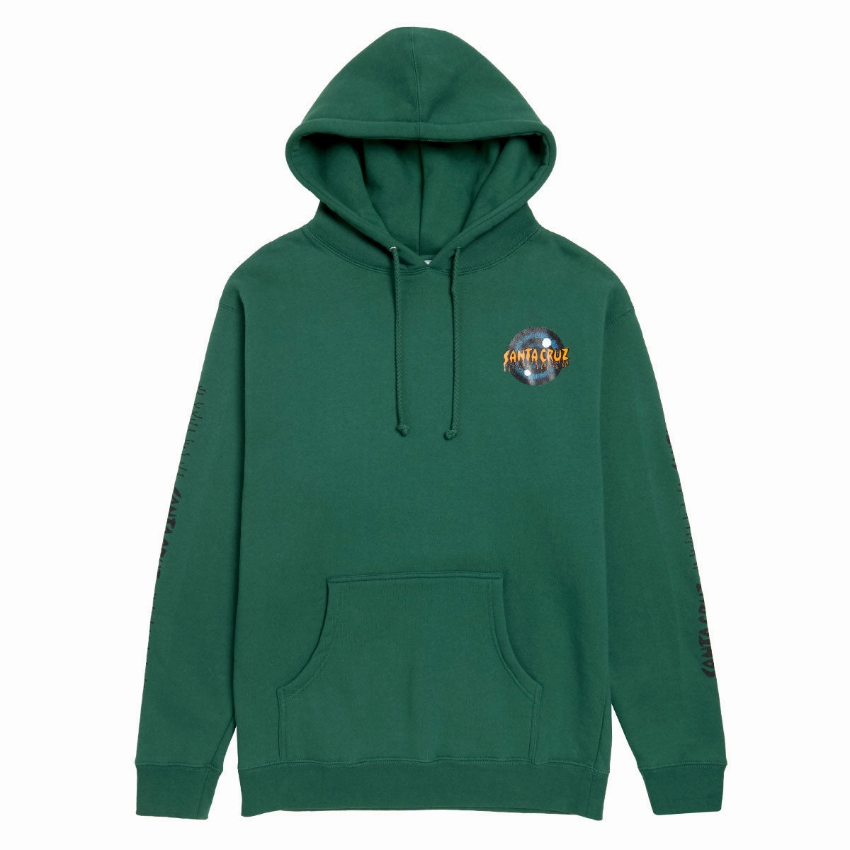 Santa Cruz Roskopp Iris Hoodie - Dark Green Reindeer like Ivy League style
