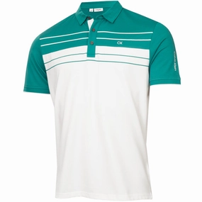 Calvin Klein Pinebrook Polo Shirt - White Athletic and Cool