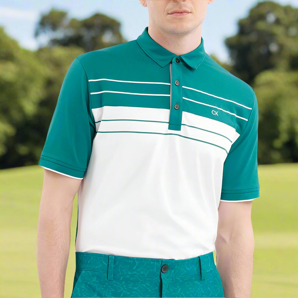 Basic Layer Calvin Klein Pinebrook Polo Shirt - White