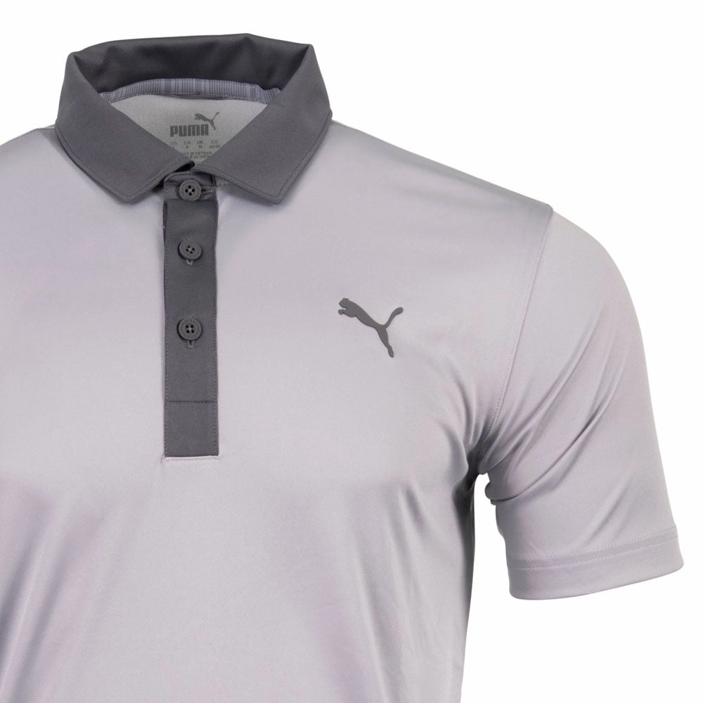Puma Gamer Polo Shirt - High Rise/Quiet Shade Eco Friendly Production Soft & Smooth