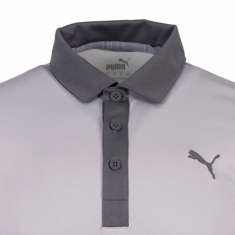 Comfy Style Puma Gamer Polo Shirt - High Rise/Quiet Shade
