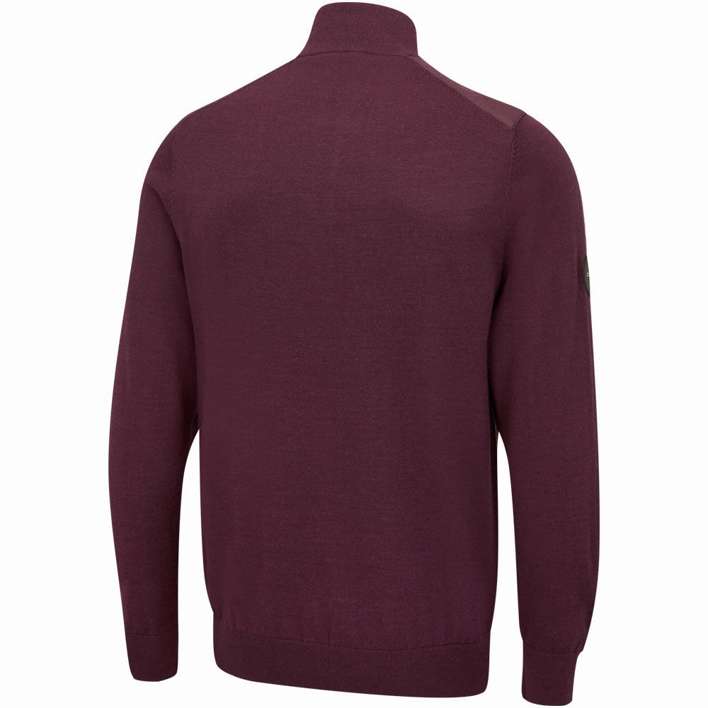 Ping Randle 1/4 Zip Midlayer - Fig product bundle Relaxing Wear