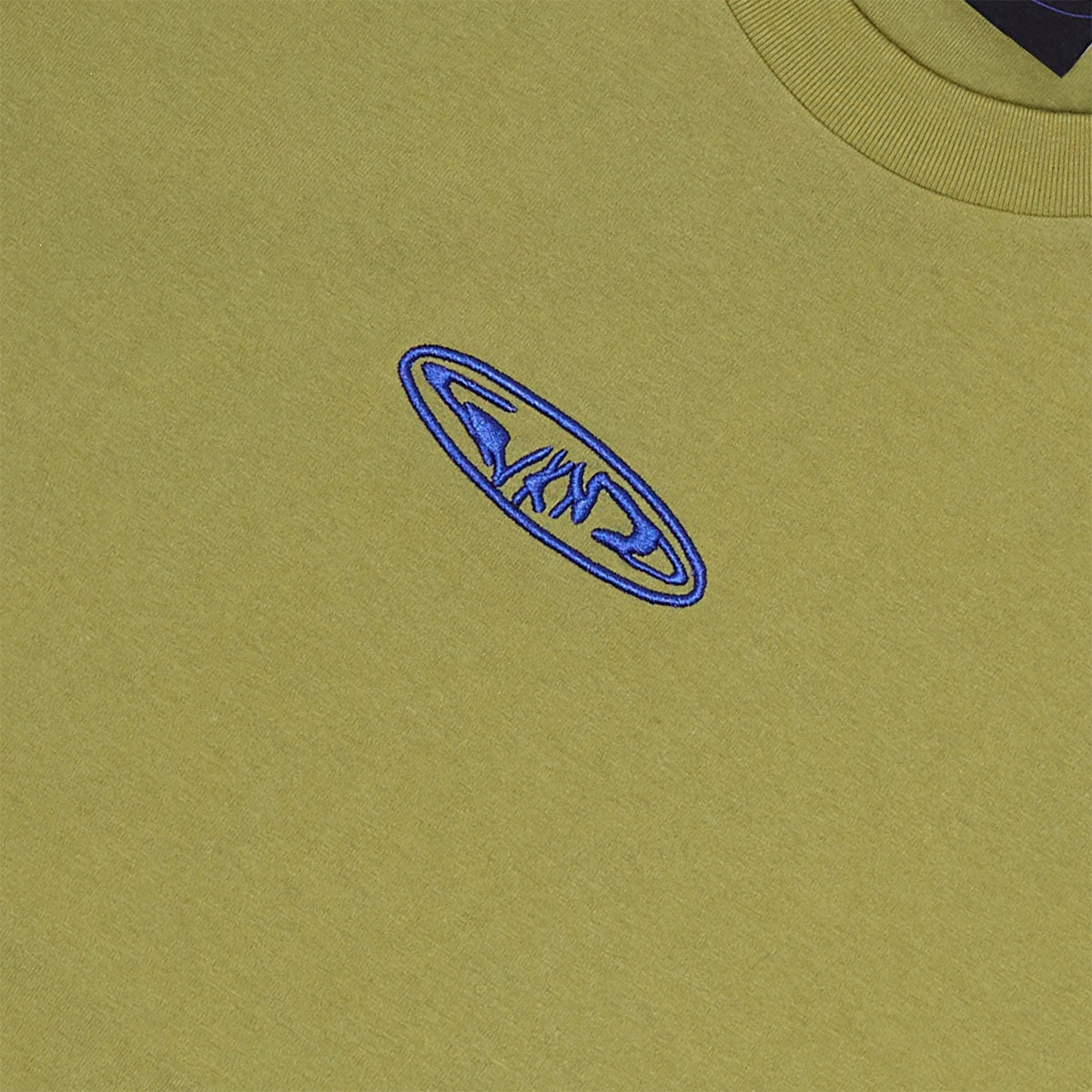 WKND 3D Fishbone T-Shirt - Light Olive Versatile Comfort Wear