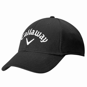Urban Essential Classic Color Callaway Side Crested Cap - Black