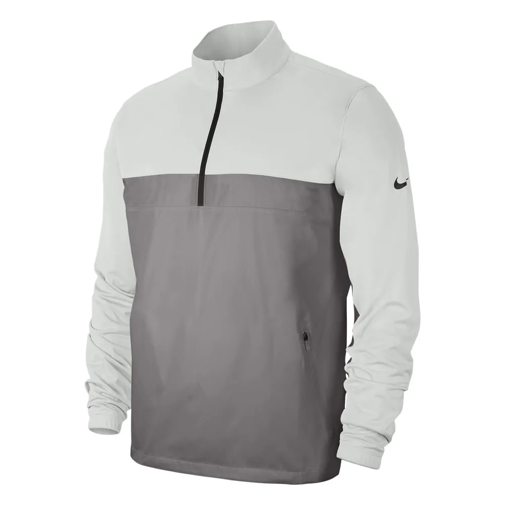 Smart Design Roll Up Storage Design Nike Shield Victory 1/2 Zip Golf Wind Jacket - Photon Dust/Dust/Black