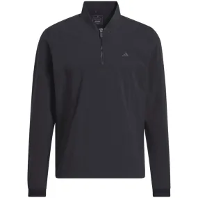 Water Resistant Design adidas Stretch Anorak - Black