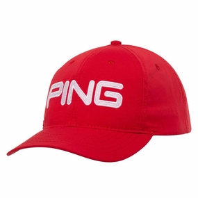 Ping Lite Cap - Classic Red urban vibe Posh Look