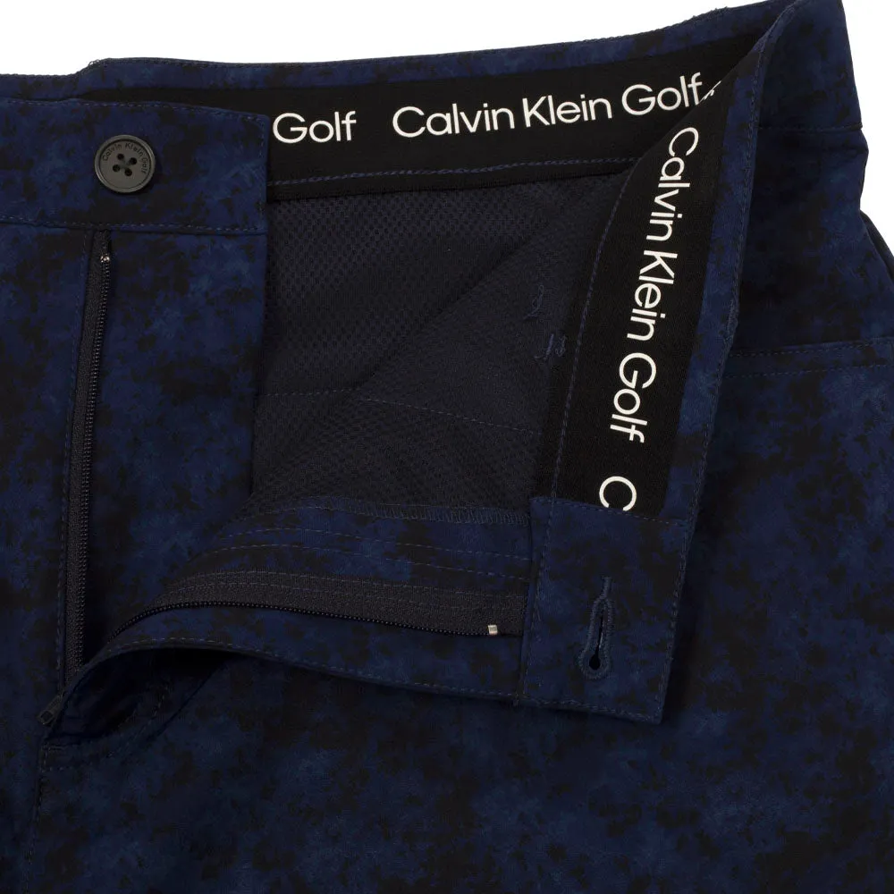 Calvin Klein Genius Printed Stretch Shorts - Navy Secure Closure System Unisex style