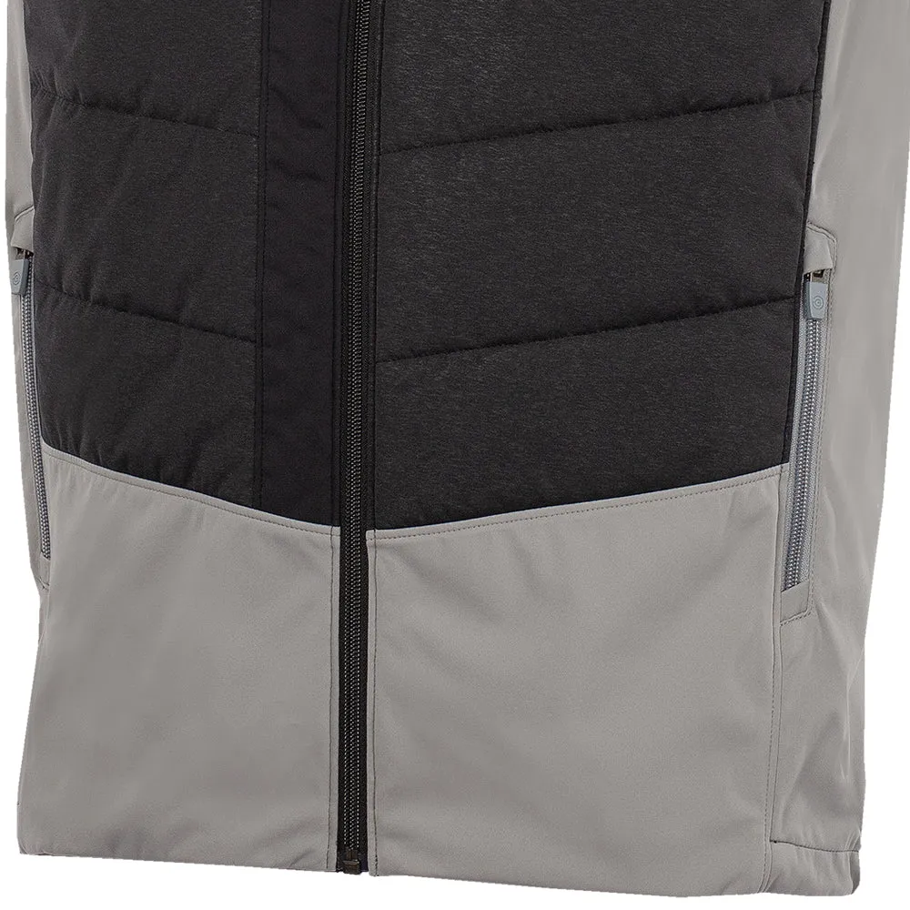 Odor Resistant Easy Care Galvin Green Lauro Windstopper Gilet - Sharkskin/Black