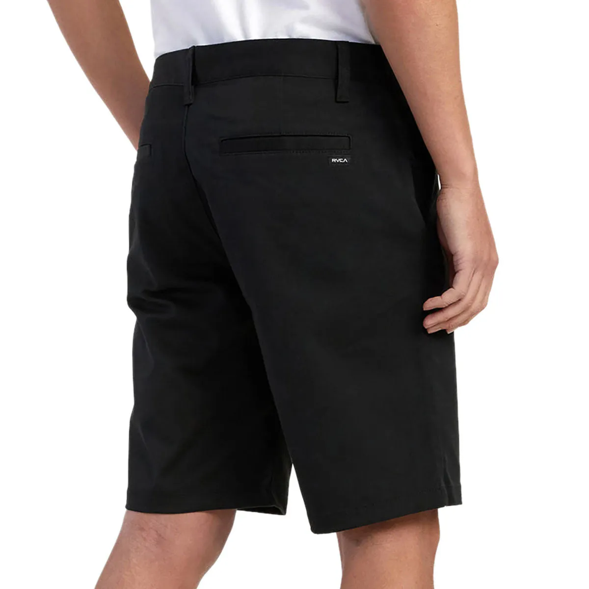 Tailored Design Minimalist Look RVCA Weekend Stretch Shorts - New Black