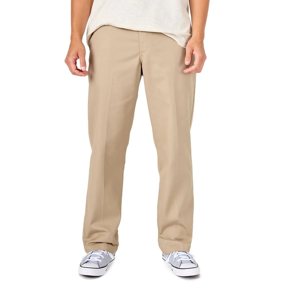 Eco Friendly Fabric Stable Shape Dickies Regular Twill Skate Pants - Desert Sand