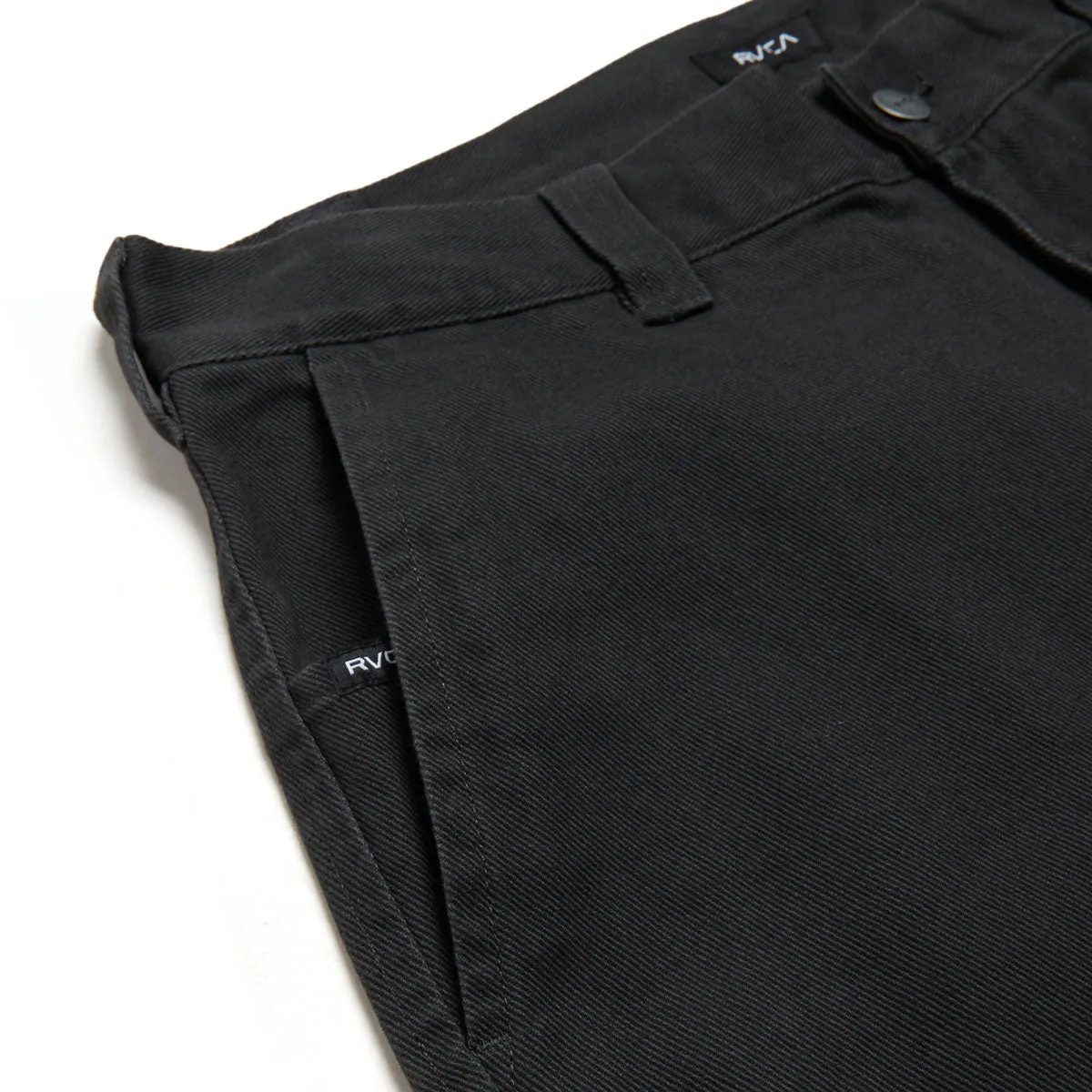 RVCA Americana 2 Chino Pants - Pirate Black Comfy Essentials Wear