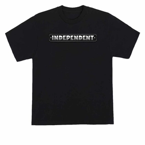 Independent Chrome Bar T-Shirt - Black OdorResistant Practical Comfort