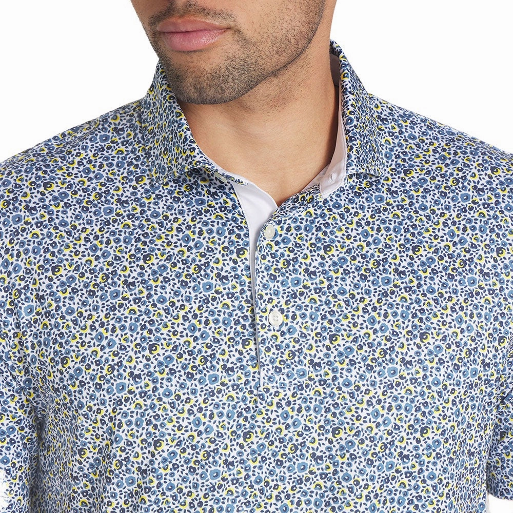 Puma MATTR Soto Polo Shirt - White Glow/Pel?? Yellow Fit For All