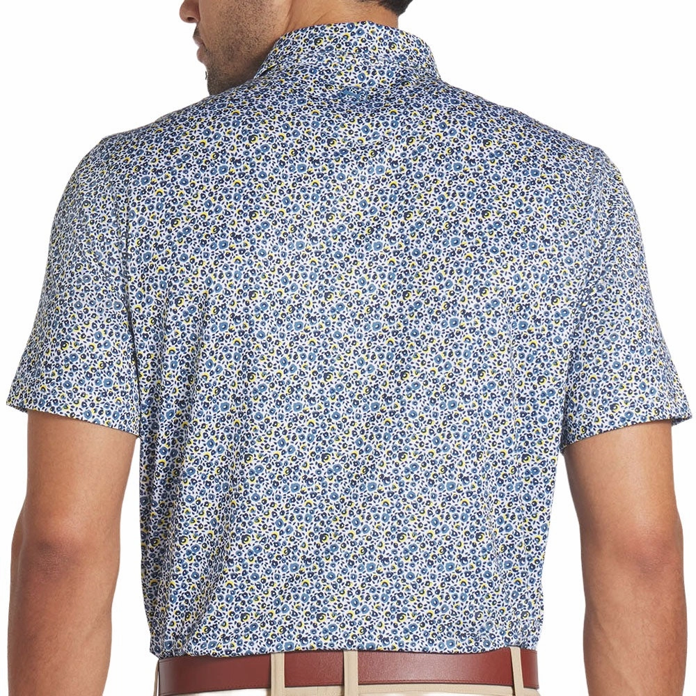 Puma MATTR Soto Polo Shirt - White Glow/Pel?? Yellow Durable Style funky