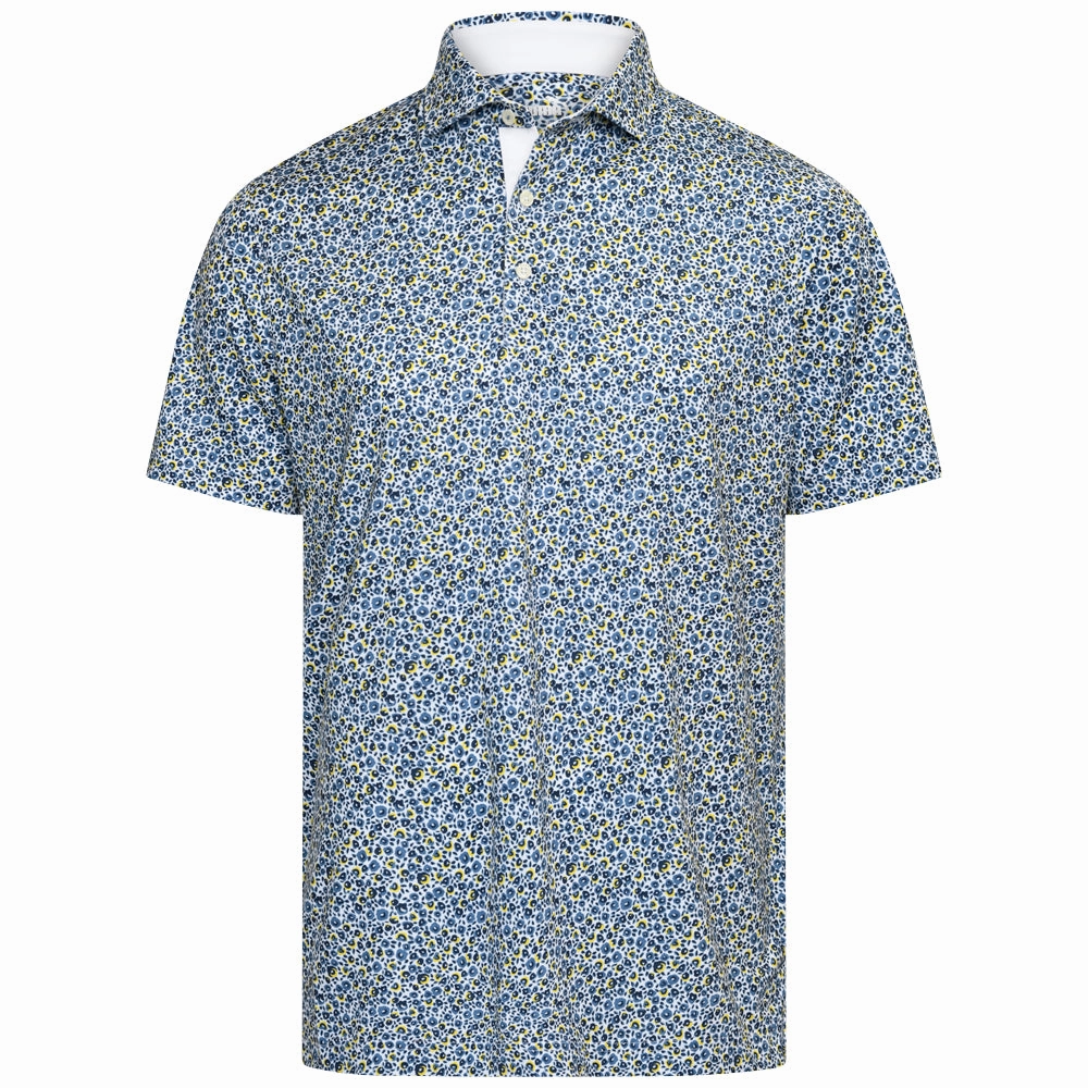Puma MATTR Soto Polo Shirt - White Glow/Pel?? Yellow Summer Essential
