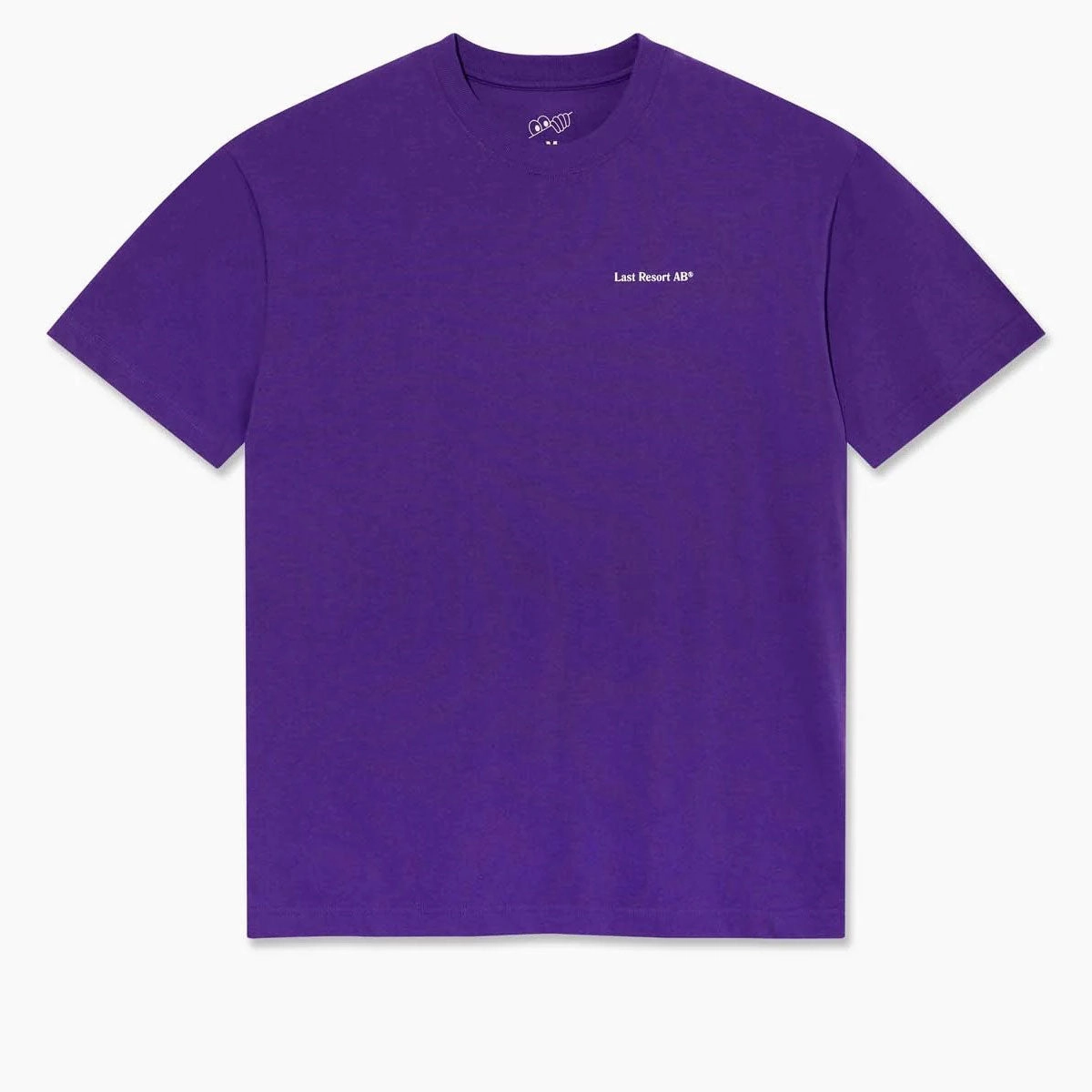 Last Resort AB Atlas Monogram T-Shirt - Heliotrope/White Active Outfit Sporty Fashion