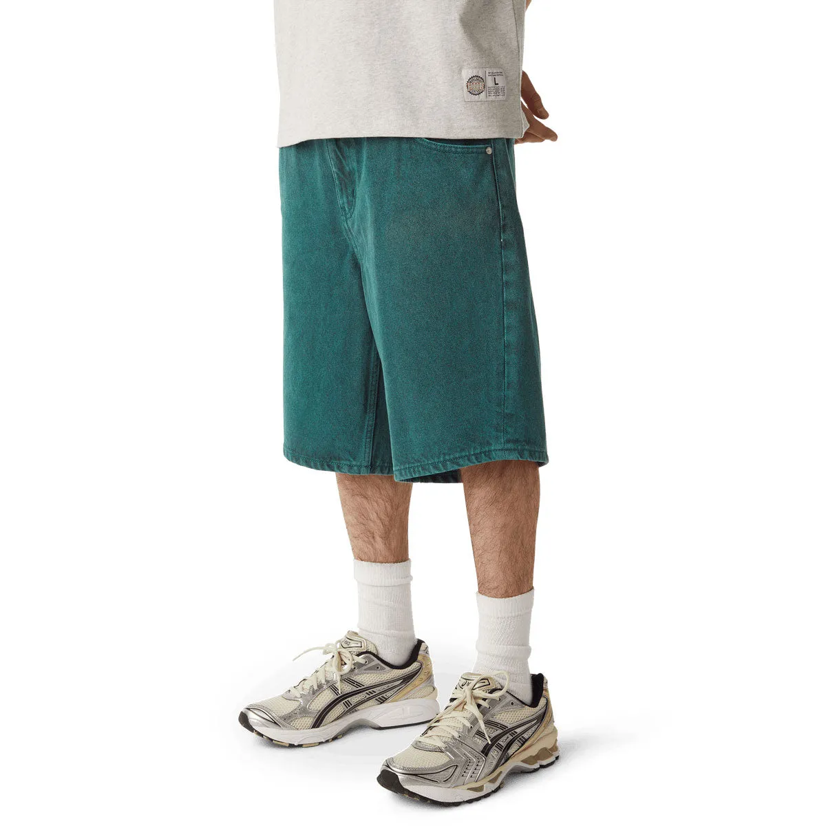 High-End Quality HUF Cromer Shorts - Sea Green