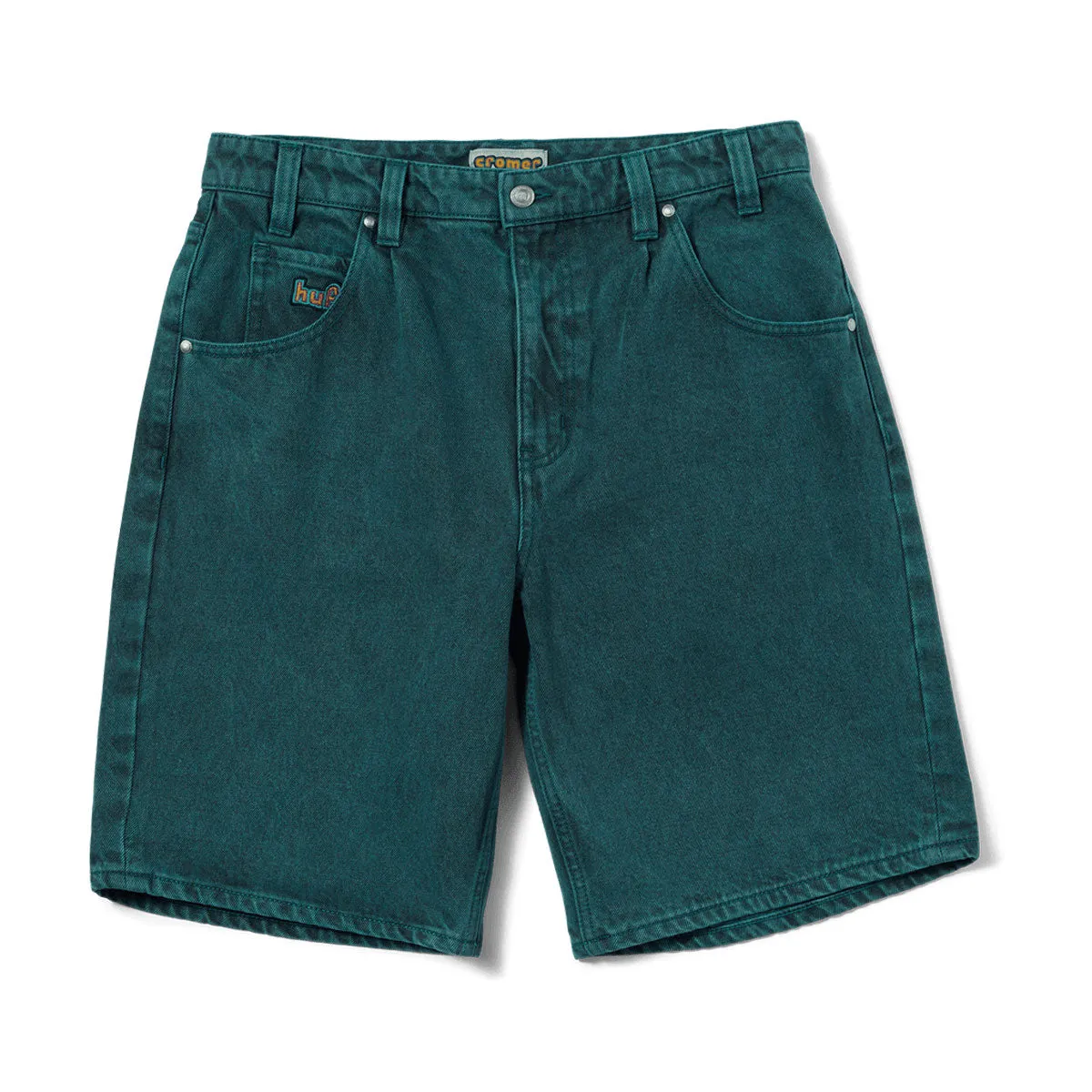 Eco Friendly Dye Process HUF Cromer Shorts - Sea Green