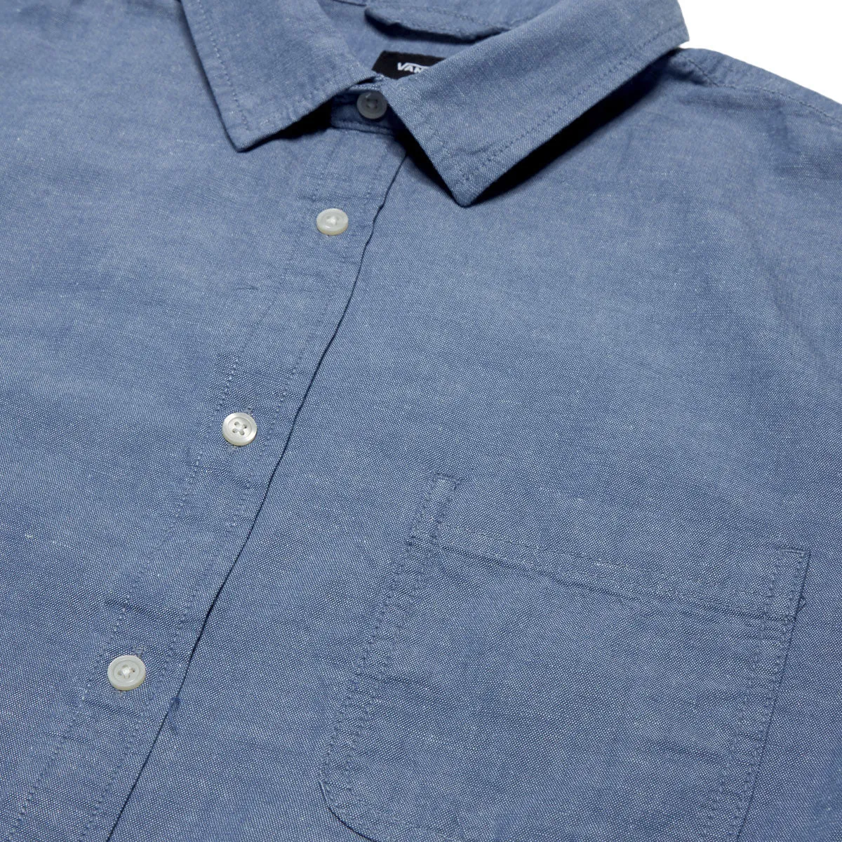 Vans Lawson Solid Shirt - True Navy Country Escape Minimalist Aesthetic
