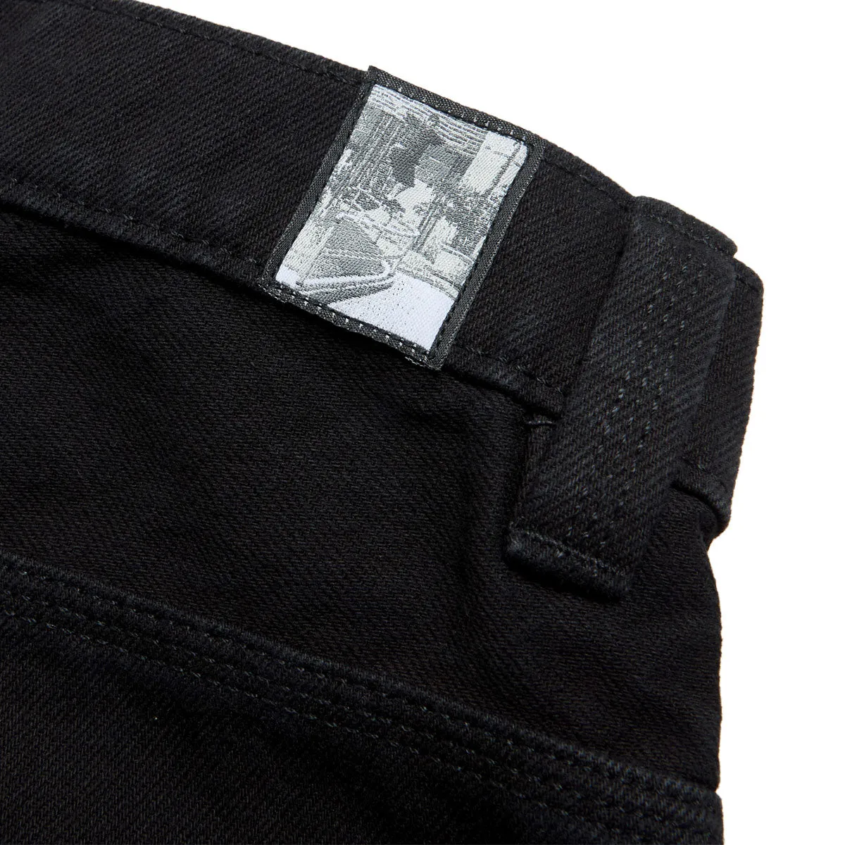 Vans Skate Check 5 Loose Denim Jeans - Black Denim Odor Control Technology Casual Vibe