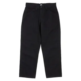 Tight Cut Simple Comfort Vans Skate Check 5 Loose Denim Jeans - Black Denim