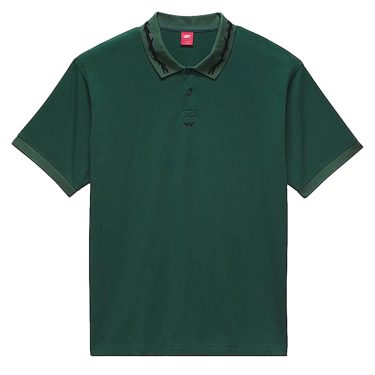 Vans Skate Mesh Polo Shirt - Rain Forest Layering Piece