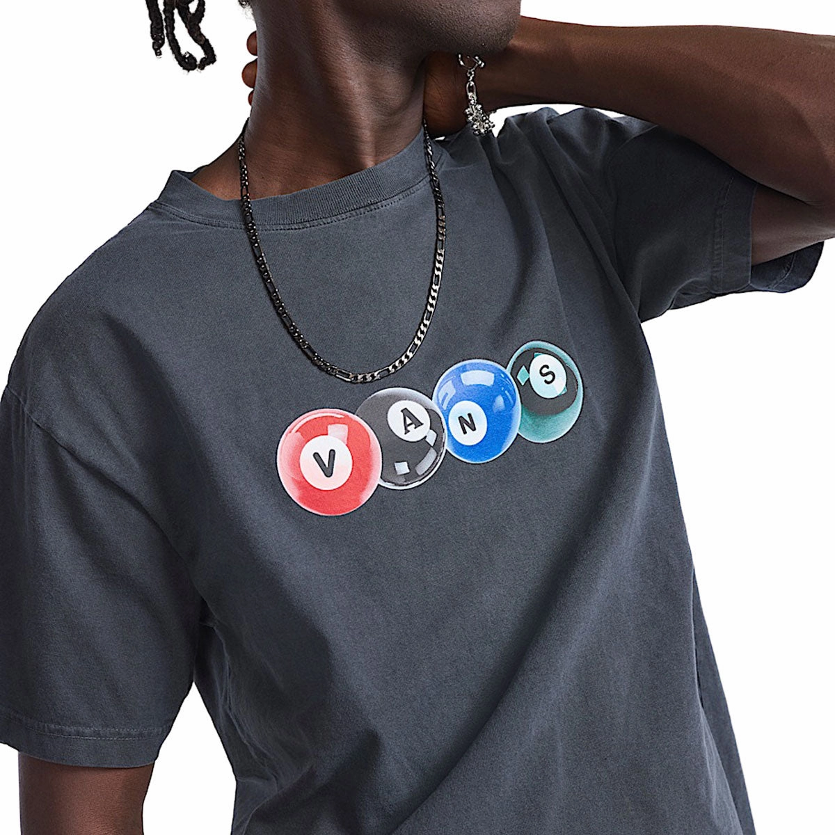 Modern Comfort Style Vans Backspin T-Shirt - Black
