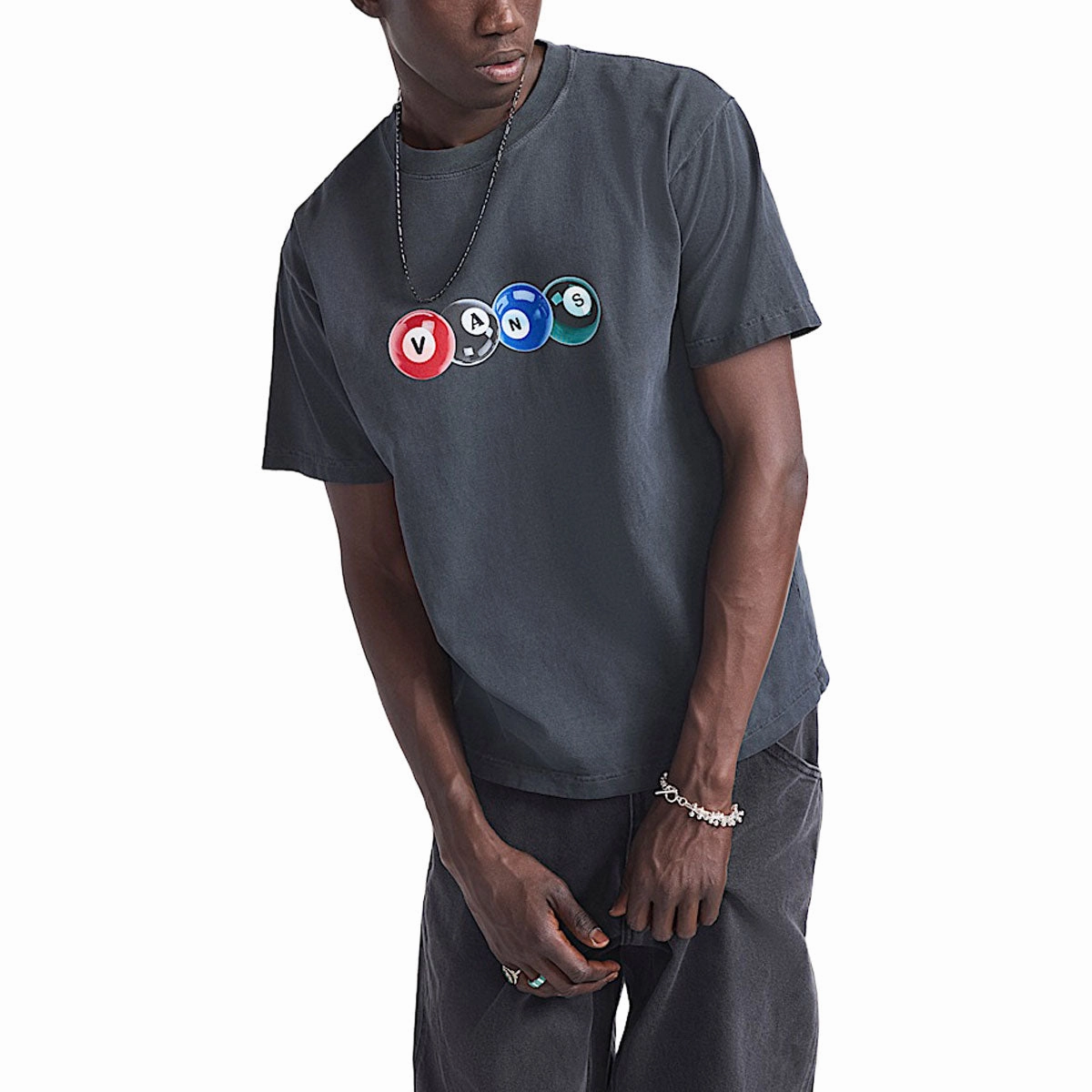 Chic Outfit Vans Backspin T-Shirt - Black