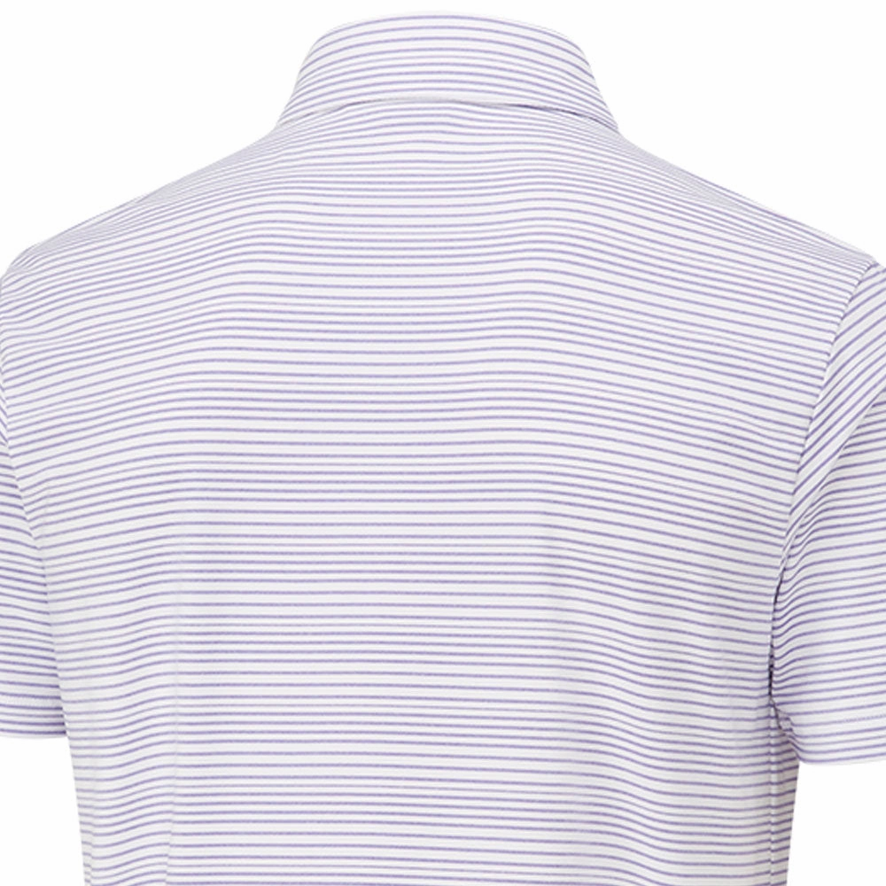 quick-drying Cozy Look Wear Ping Alexander SensorCool Polo Shirt  - White/Violet