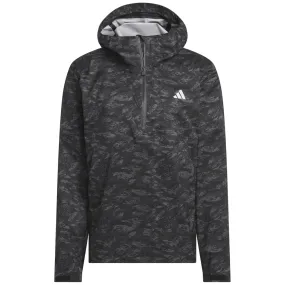 adidas Ultimate365 Tour CLIMAPROOF  Parka Waterproof Jacket - Black Hooded Comfort Fit Rubberized Zippers