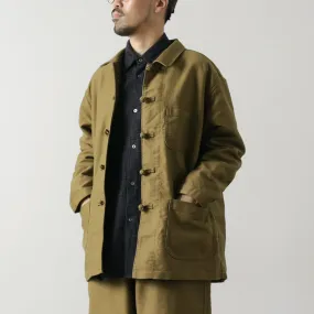 Wind Resistant Lining Temperature Regulating Fabric ORDINARY FITS / French China Jacket Moleskin