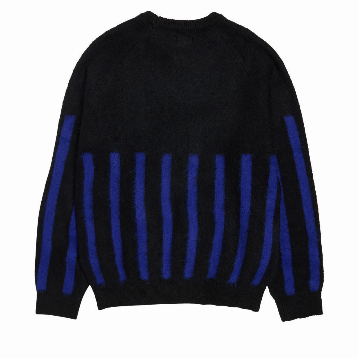 Snuggle Style Functional Layer Hoddle Star Above Mohair Sweater - Blue