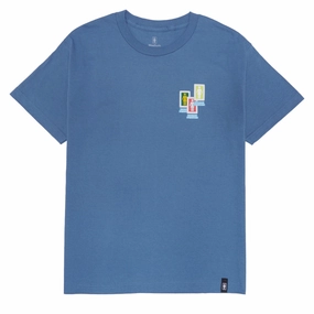 Girl Desktop Chaos T-Shirt - Harbor Blue Perfect Wear Perfect Layering