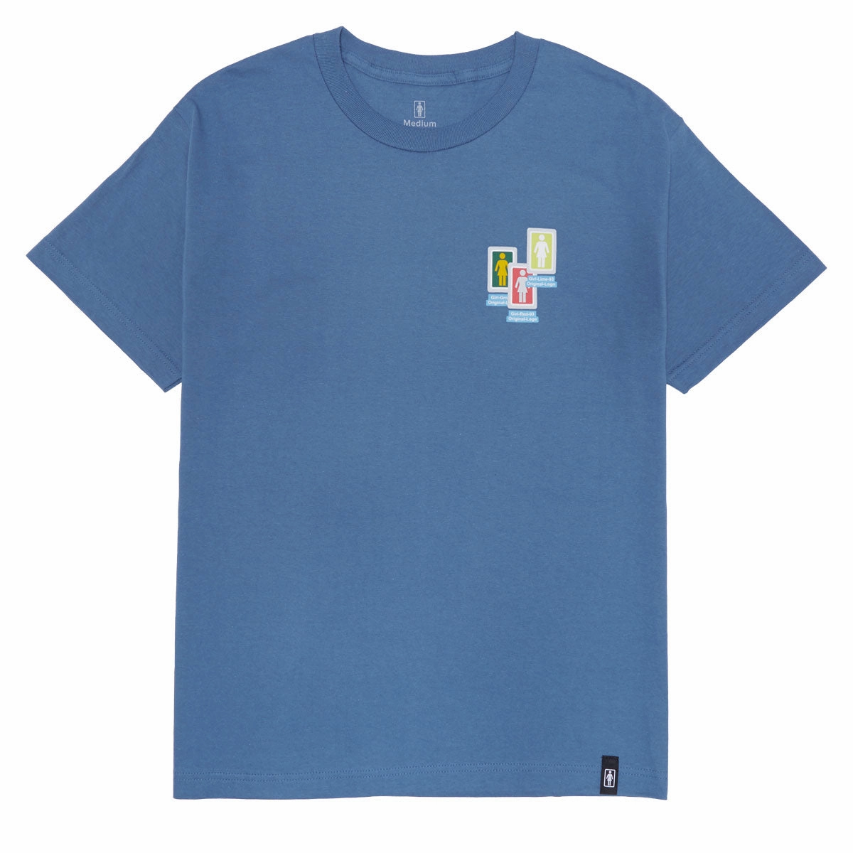 Girl Desktop Chaos T-Shirt - Harbor Blue Perfect Wear Perfect Layering